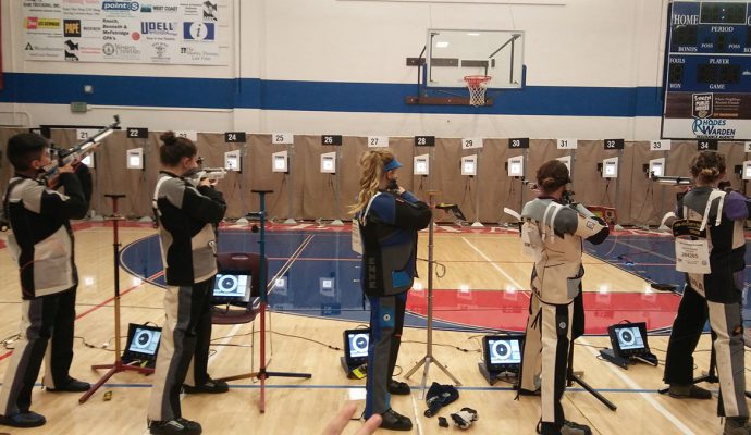 The week-long camps are a mix of verbal teaching in groups and hands-on training on the firing line.