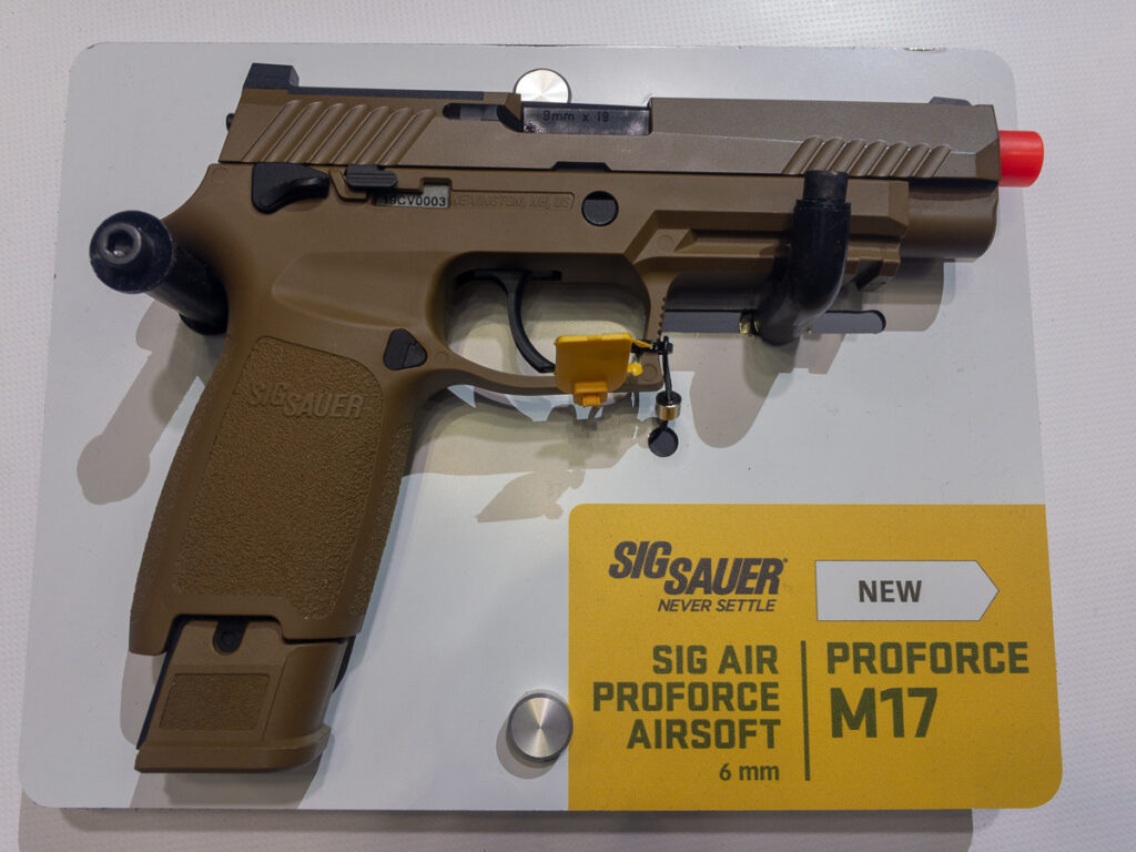 Sig Air has a slew of Airsoft pistols and rifles coming out this summer. 