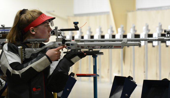 Athletes in the Postal Competition fire at their home ranges before sending official targets back to CMP for scoring.