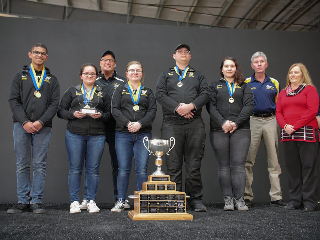 Zion Benton took home the team win in the sporter Navy event, also tagging on three individual awards.
