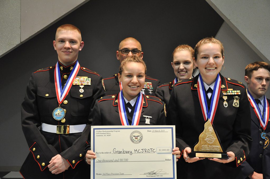 During her final JROTC Service Championship in 2020, Henry earned third overall.