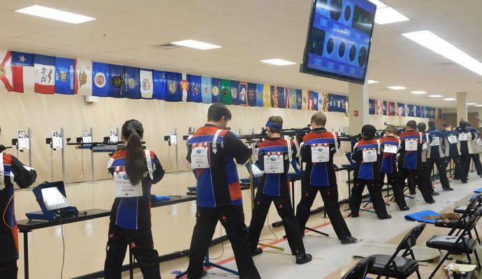 The match is held at the CMP’s South Range in Anniston alongside the event in Ohio.