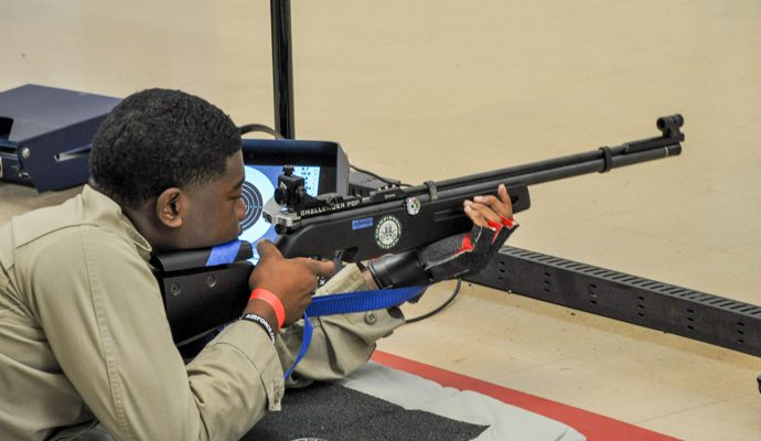 The Gary Anderson Invitational is a 3x20 air rifle event for junior athletes from around the country.