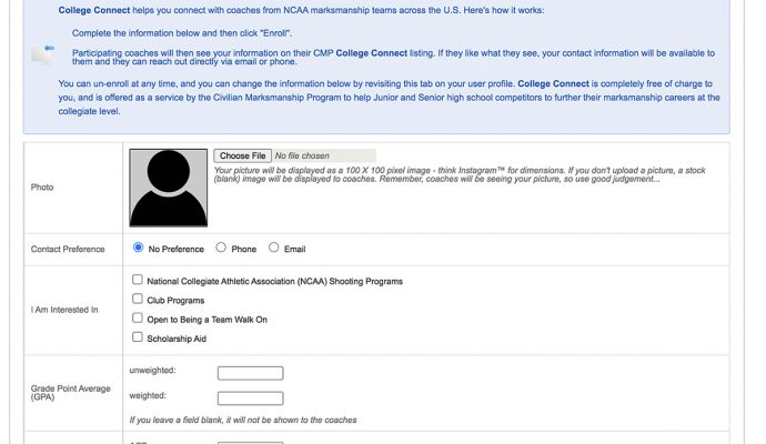 College Connect is a valuable resource for indirectly linking athletes and coaches – essentially an interactive online resume.