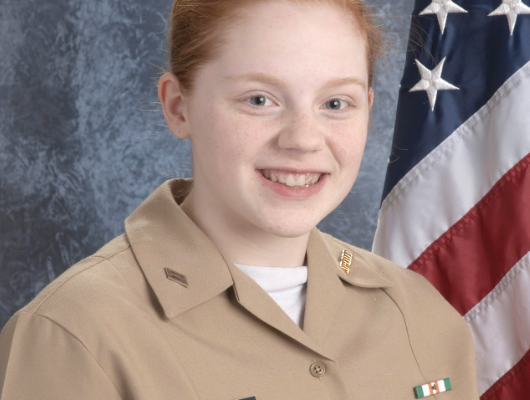 Cadet Petty Officer 3rd Class Jordyn Durr was killed by a drunk driver in August 2013.