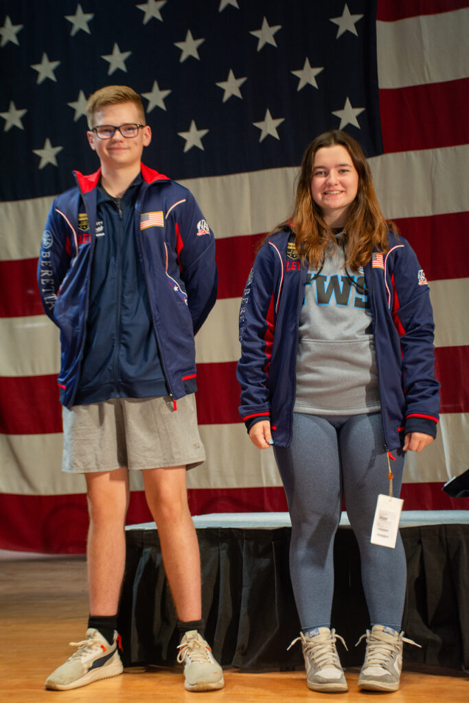 Jack, along with Makenzie Larson, earned jackets and a spot on the National Future’s Team.