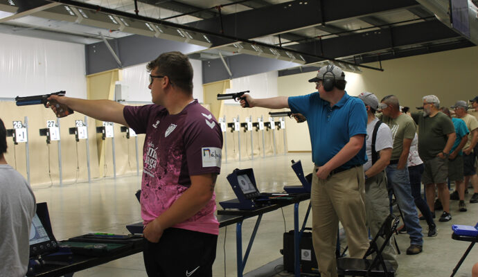 The National Air Gun Matches feature both air rifle and air pistol opportunities for all experience levels.