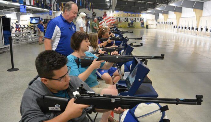 Participants in the indoor Monthly Airgun Bench League will fire lightweight, quiet air rifles from a sitting position – perfect for the older, intermediate and younger generations.